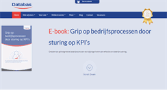 Desktop Screenshot of databas.nl